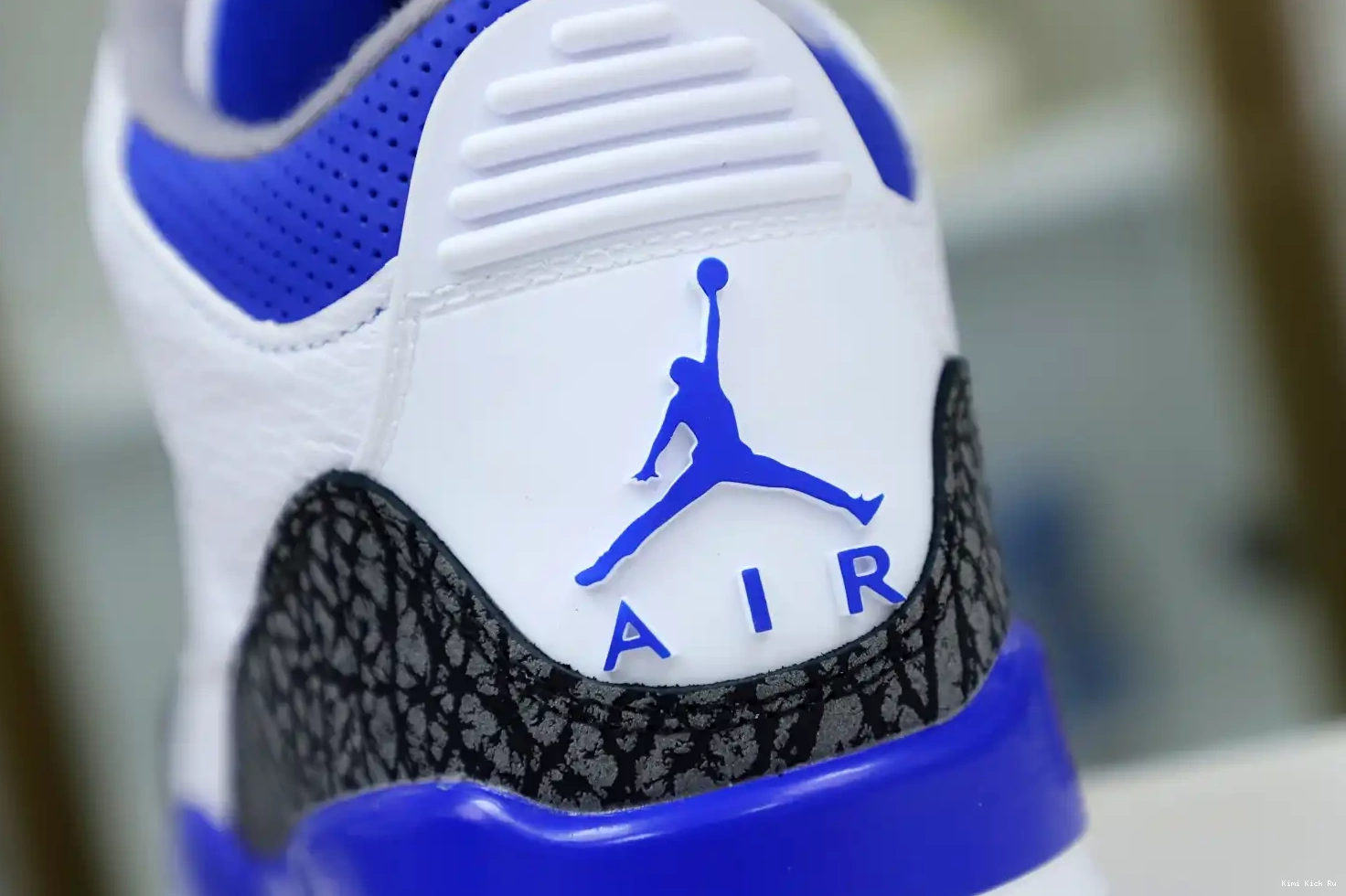 AIR BLUE' RETRO 3 JORDAN 'RACER Kimikick 0723